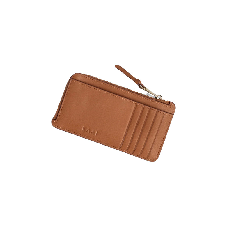 Kaai kaartenhouder cognac 1
