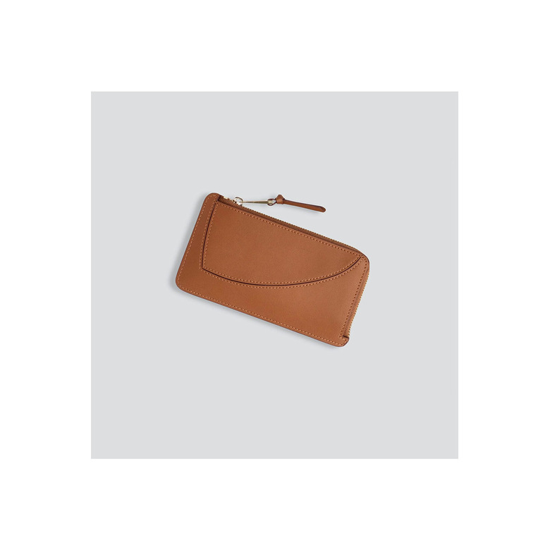 Kaai kaartenhouder cognac 3