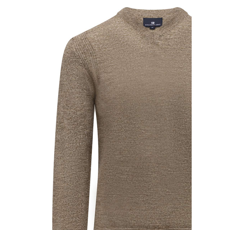 State Of Art sweater lightbrown 2