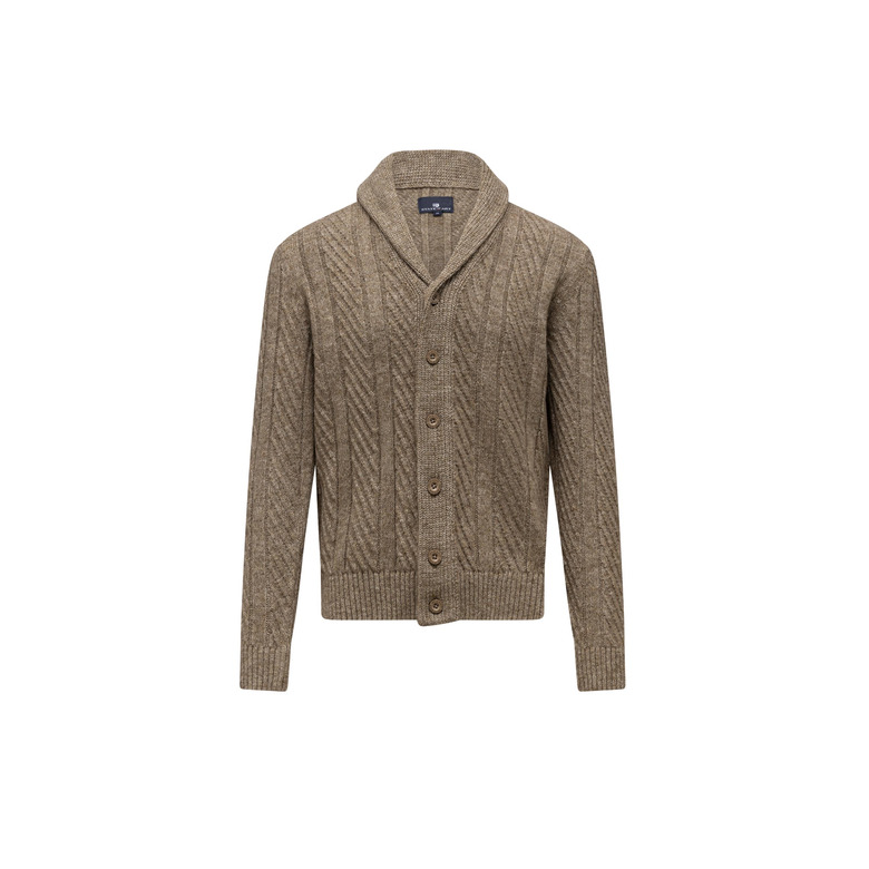 State Of Art cardigan lightbrown 1