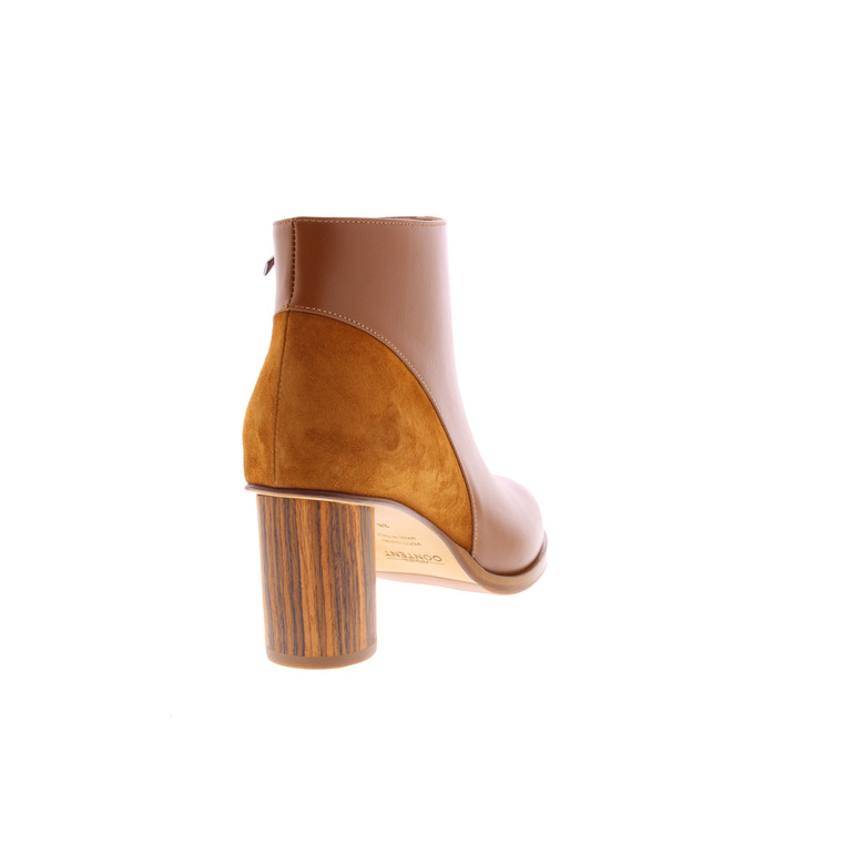 Atelier Content ankle boots cognac 4