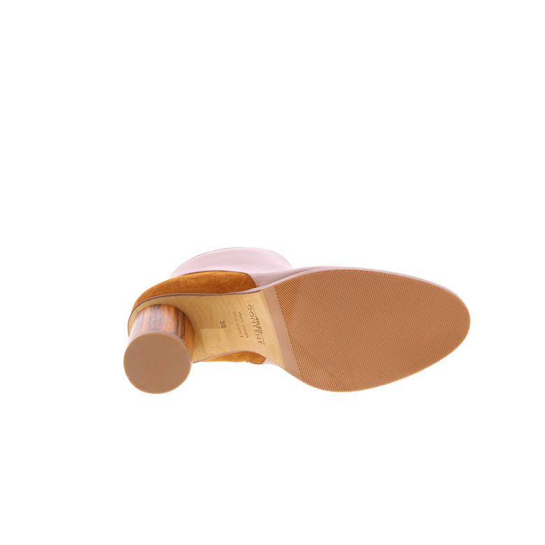 Atelier Content ankle boots cognac 5