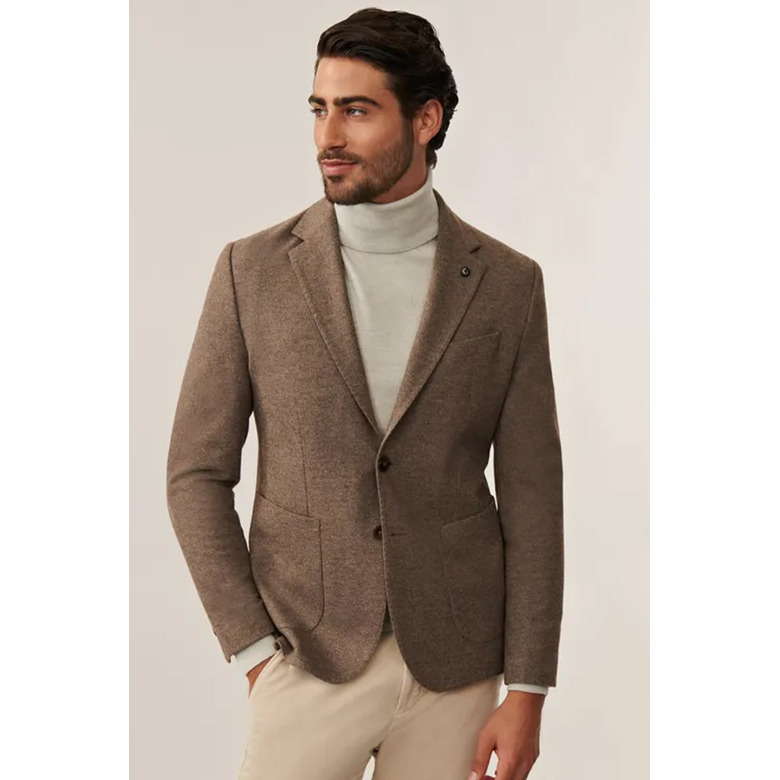 Cavallaro blazer brown 2