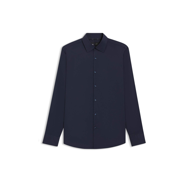 Boss hemd blauw 1