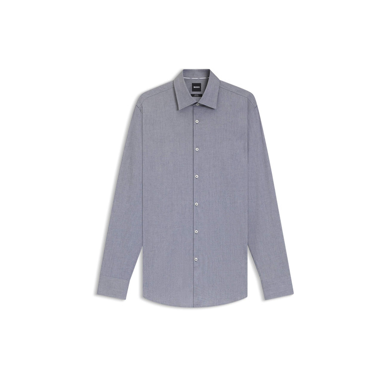 Boss hemd blauw 1