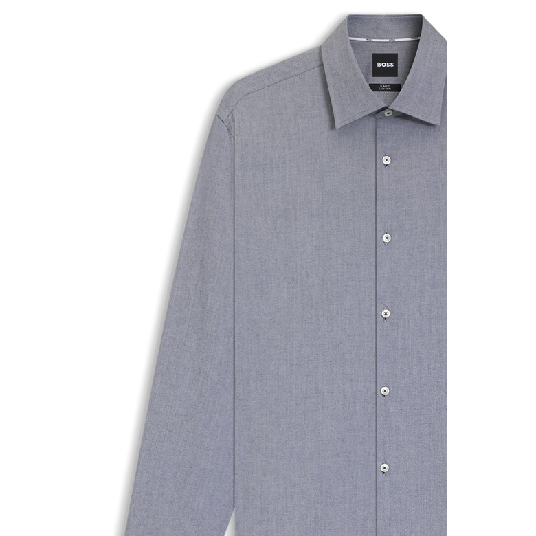 Boss hemd blauw 2