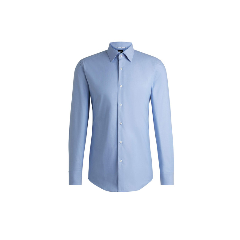 Boss hemd blauw 1