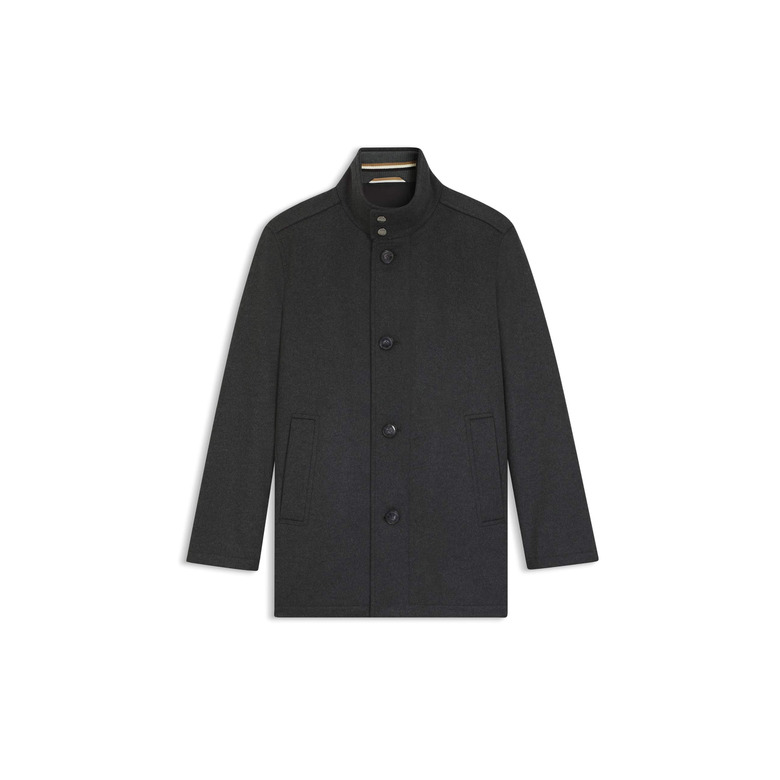 Boss coat grey 1