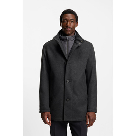 Boss coat grey