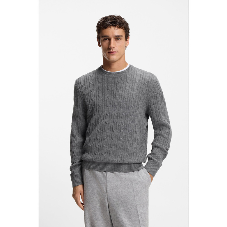 Boss sweater grey 2