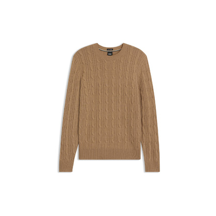 Boss sweater camel