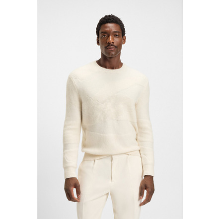 Boss sweater ecru