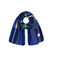 Barts scarf blue 1