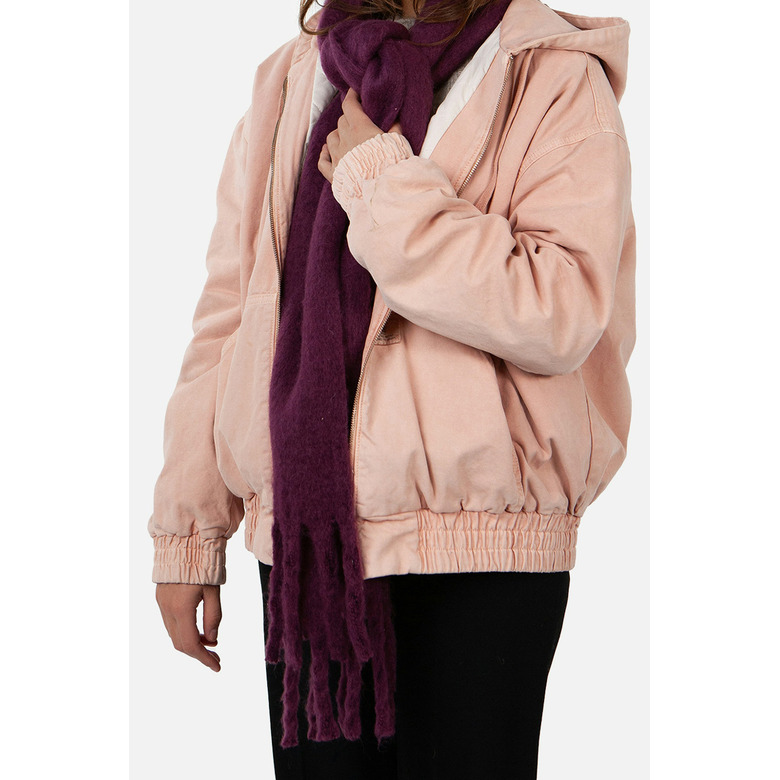 Barts scarf violet 2