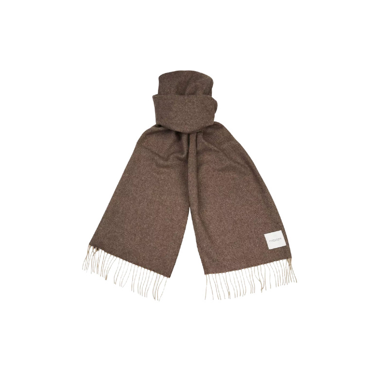 Profuomo scarf brown 1