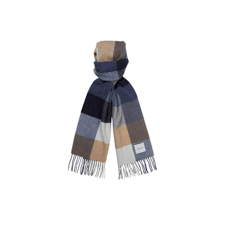 Profuomo scarf blue