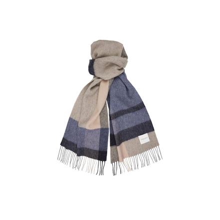 Profuomo scarf blue