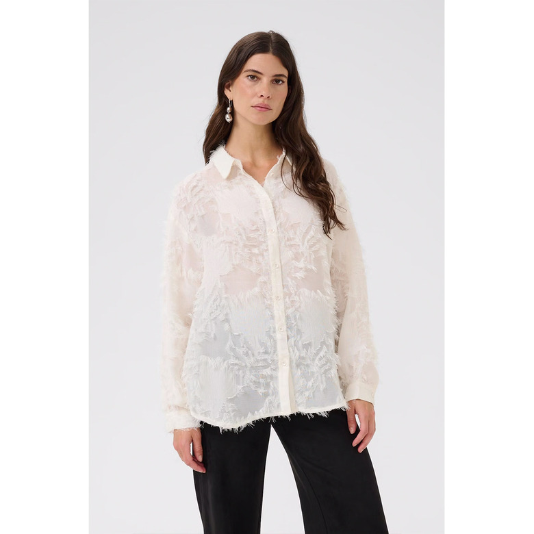 Cream blouse ecru 2