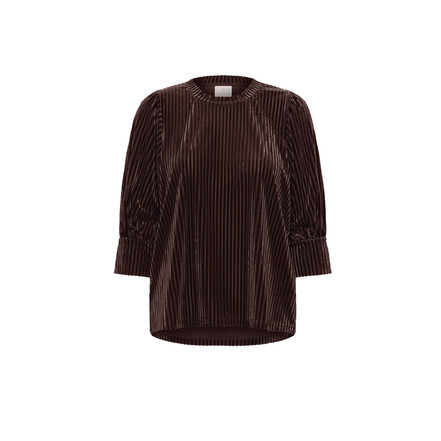 Kaffe blouse brown