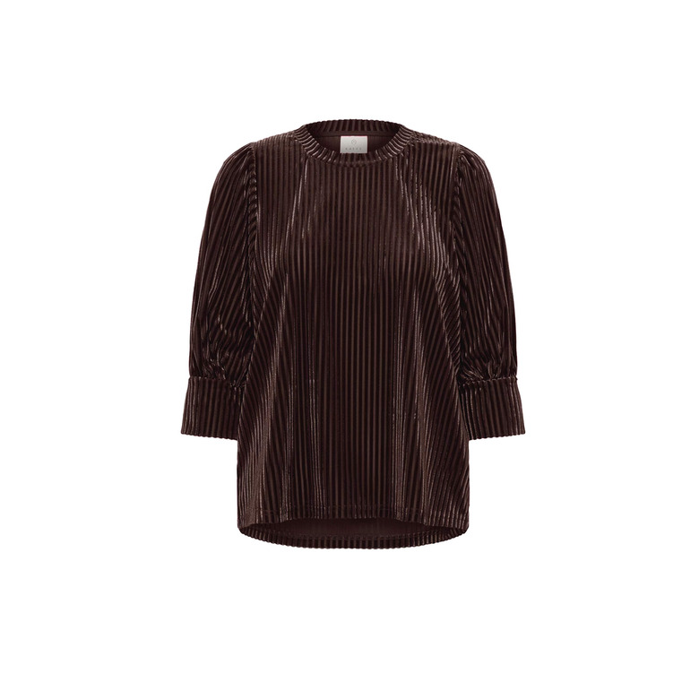 Kaffe blouse bruin 1