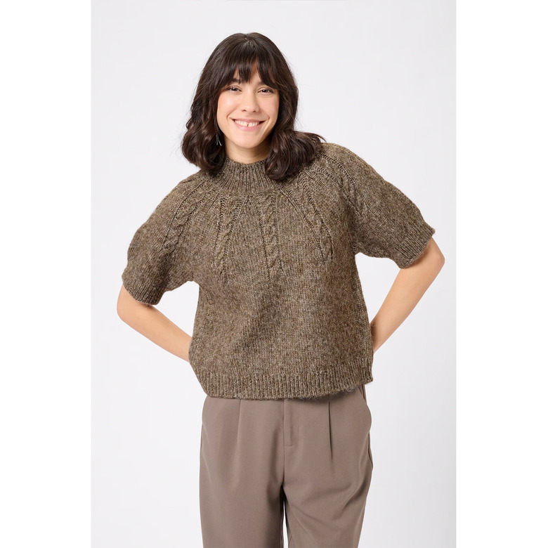 Kaffe trui beige 2