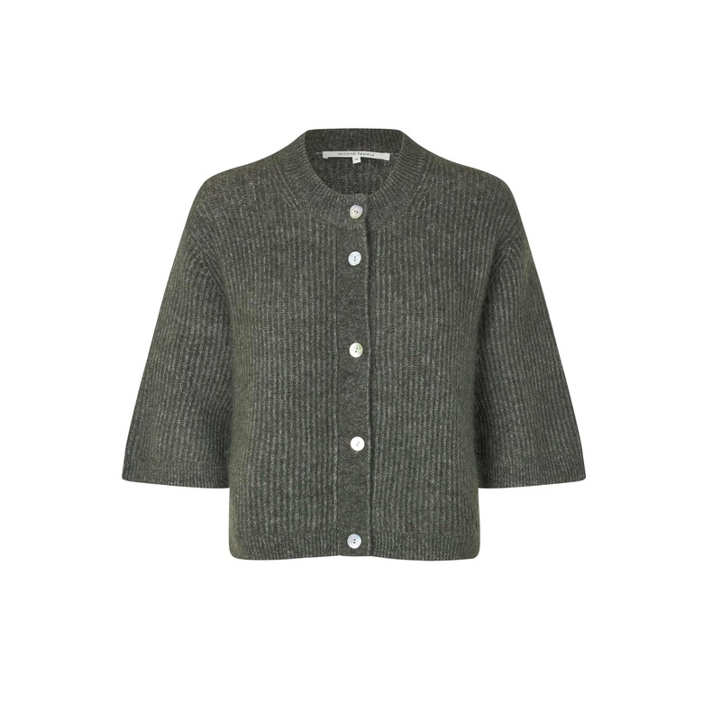 Second Female cardigan green 1
