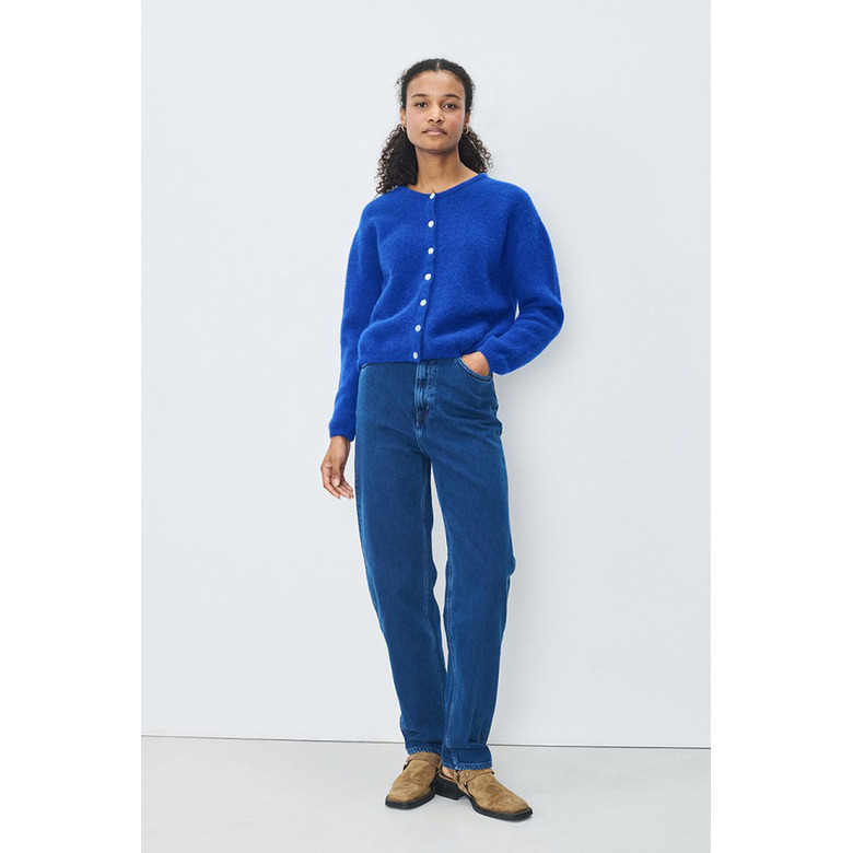 American Vintage cardigan blue 2