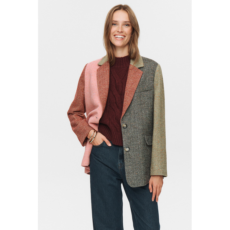 Numph blazer multicolor 2