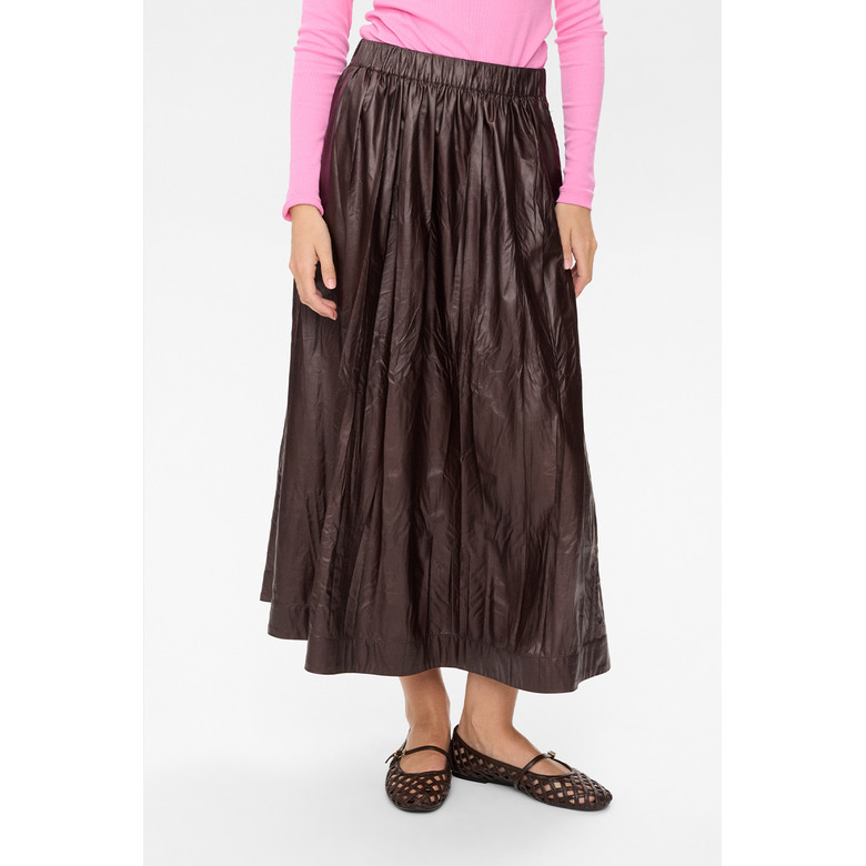 Numph skirt brown 2