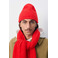 American Vintage beanie red 2