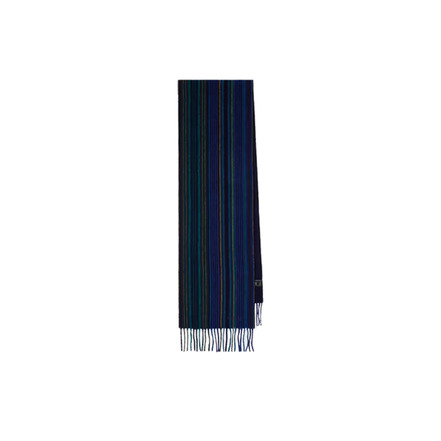 Paul Smith Ps scarf blue