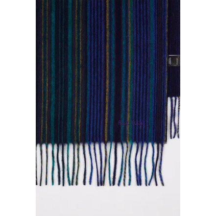 Paul Smith Ps echarpe bleu