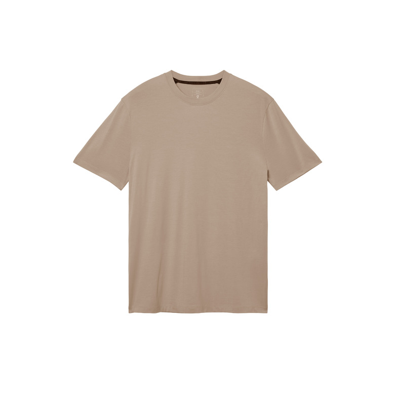 On Running t-shirts lightbrown 1