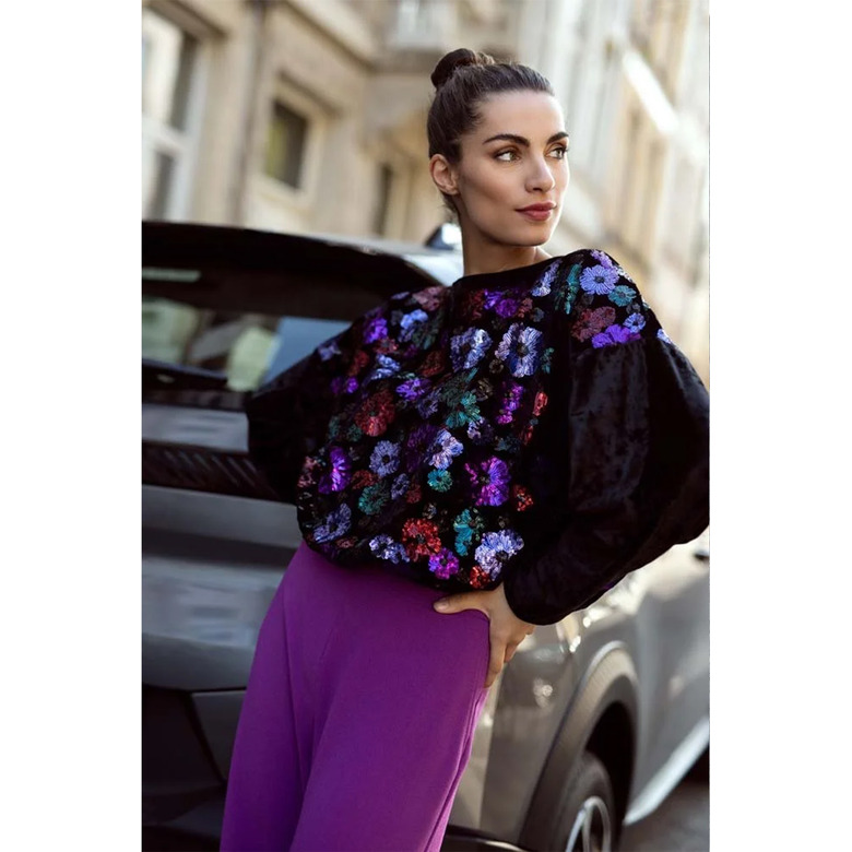 Dame Blanche sweater multicolor 2
