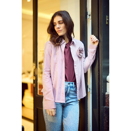 Love At Me blouse bordeaux