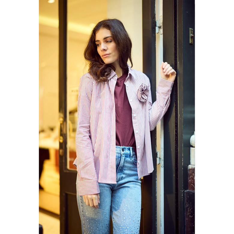 Love At Me blouse bordeaux 2