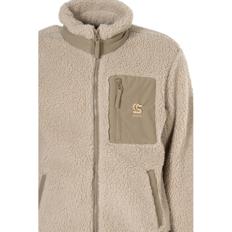 Smooth vest lightbrown 2