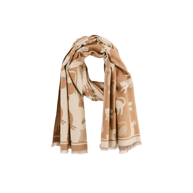Lollipops sjaal beige 1