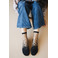 Atelier St Eustache socken schwarz 2