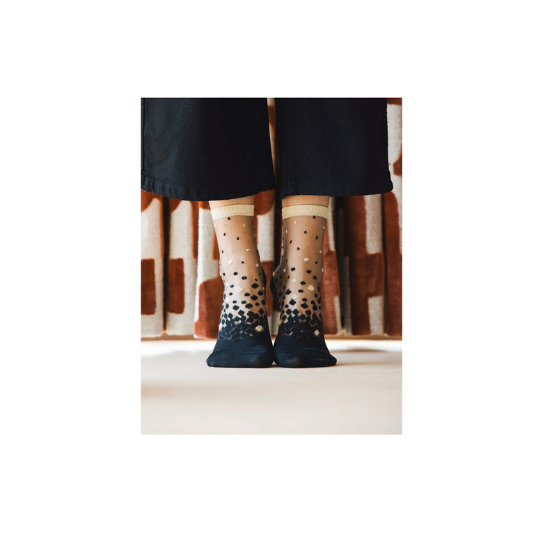 Atelier St Eustache socken schwarz 1