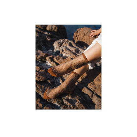Atelier St Eustache socks brown