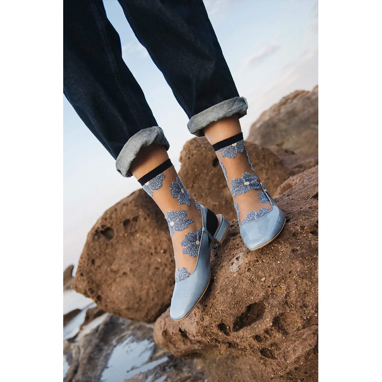 Atelier St Eustache socken blau 2