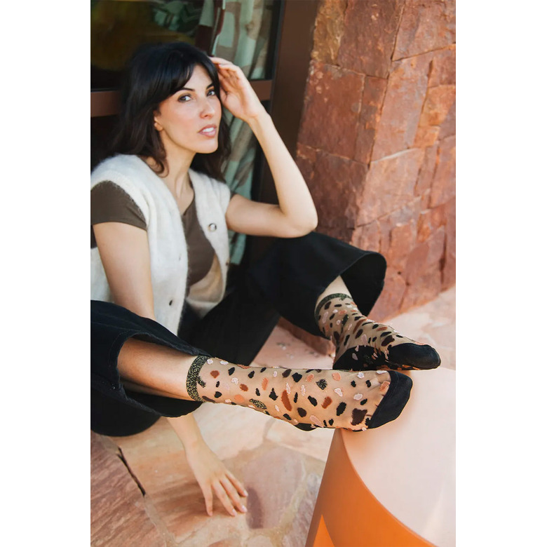 Atelier St Eustache socken braun 2