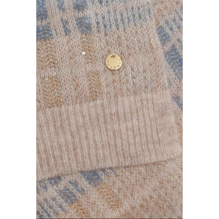 Xandres echarpe beige