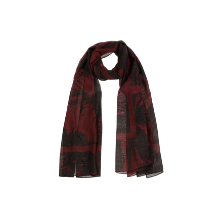 Xandres scarf bordeaux