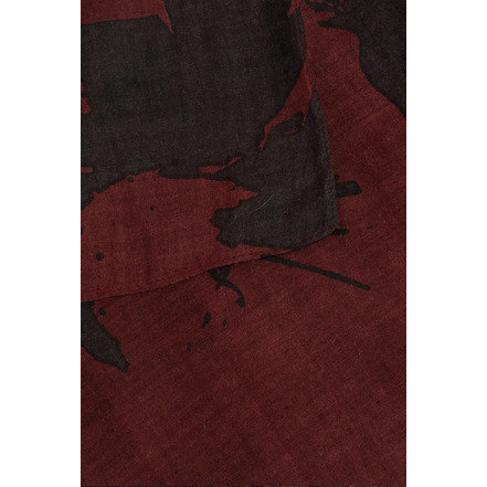 Xandres echarpe bordeaux