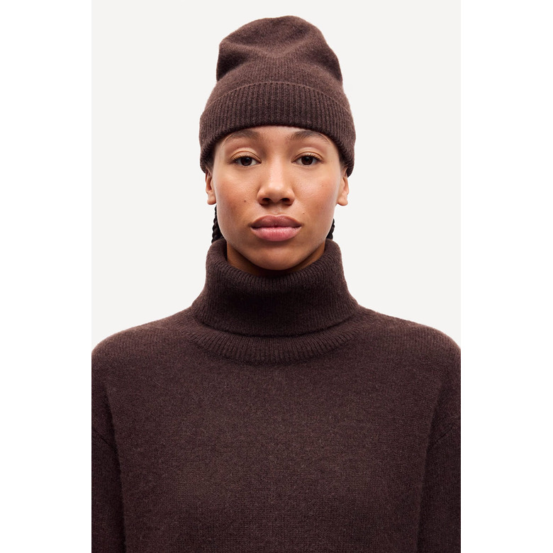 Samsoe&samsoe muts bruin 2