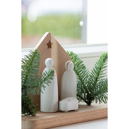 Rader kerst hout