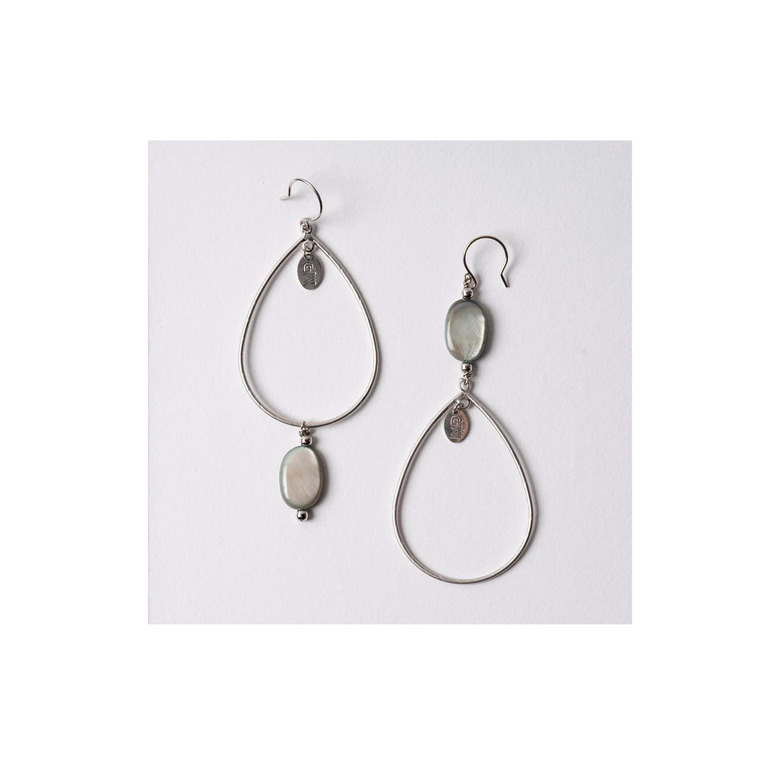 Murielle Perrotti ohrringe silber 1
