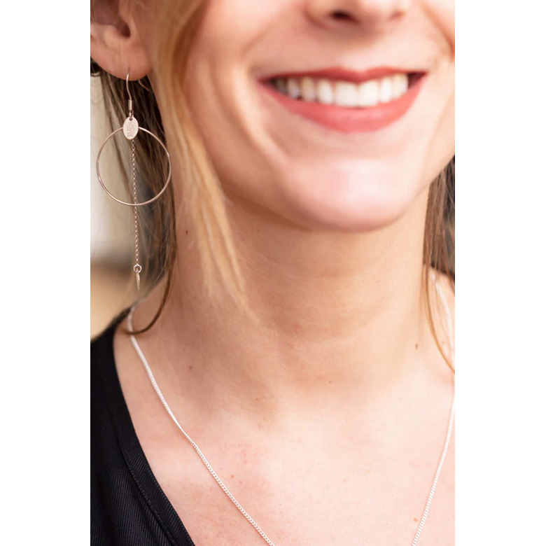 Murielle Perrotti oorbellen zilver 2